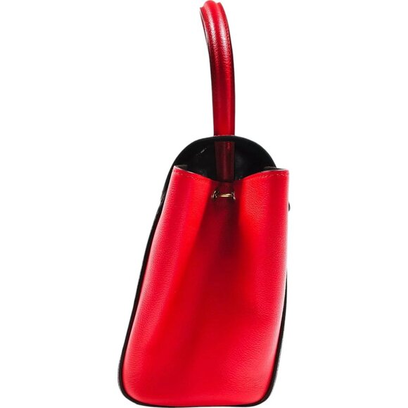 809739BA (X6) Louis Vuitton Hand Bag Trocadero Red Monogram Empreinte - Picture 5 of 13